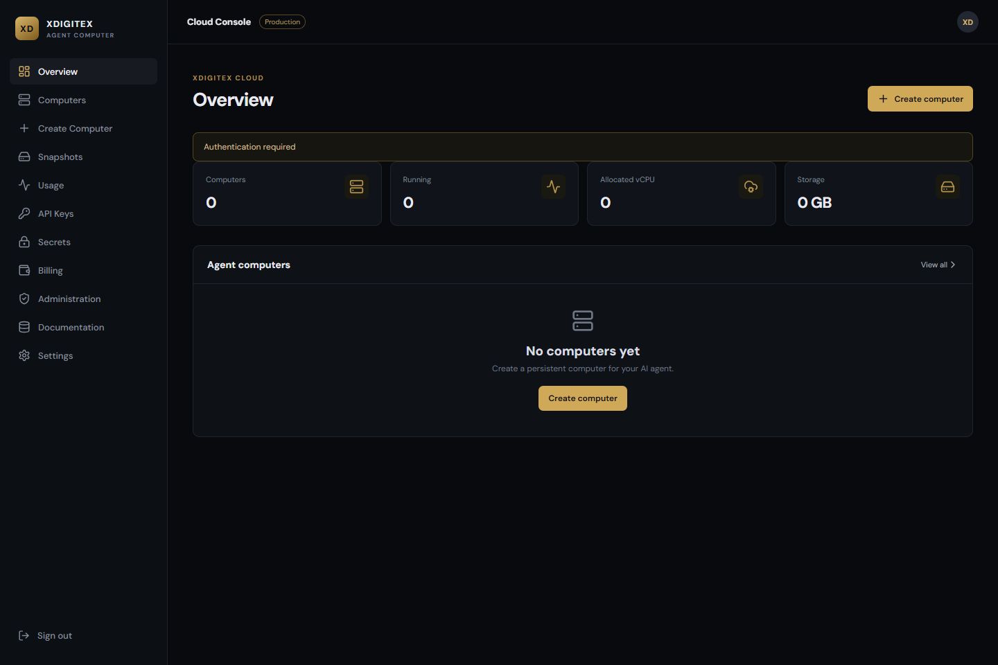 Xdigitex Agent Computer